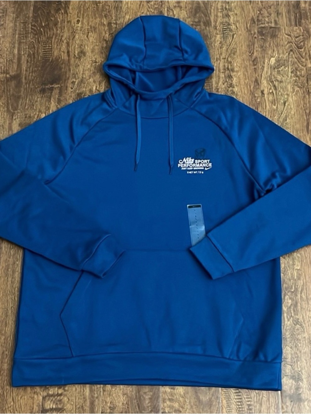 Nike Royal Blue Performance Pullover Hoodie
